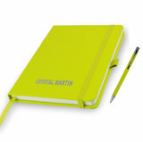 Personalised Notebooks and matching Pen