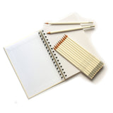 Personalised Notebooks with Pencils