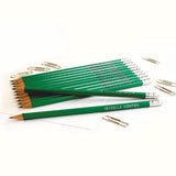 12 Hexagonal HB Pencil Embossed with Name