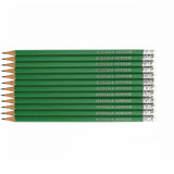 12 Hexagonal HB Pencil Embossed with Name