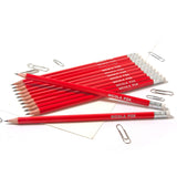 12 Hexagonal HB Pencil Embossed with Name