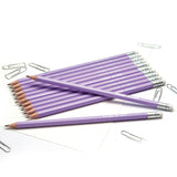 12 Hexagonal HB Pencil Embossed with Name