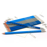 12 Hexagonal HB Pencil Embossed with Name