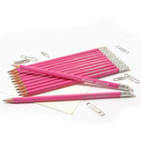 12 Hexagonal HB Pencil Embossed with Name