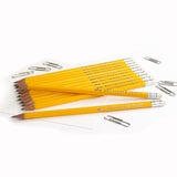 12 Hexagonal HB Pencil Embossed with Name