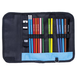 Colouring Pencils in Wrap Case