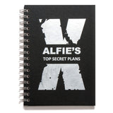 Personalised Notebooks with Pencils