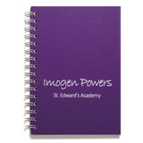 Personalised Notebooks with Pencils