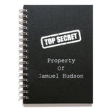 Personalised Notebooks with Pencils