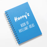 Personalised Notebooks with Pencils