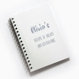 Personalised Notebooks with Pencils