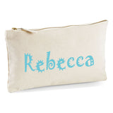 Canvas Pencil Case with 12 Colouring Pencils and 2HB Pencils