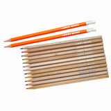 Canvas Pencil Case with 12 Colouring Pencils and 2HB Pencils