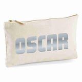 Canvas Pencil Case with 12 Colouring Pencils and 2HB Pencils