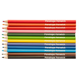 Round Colouring Pencils Printed with Name