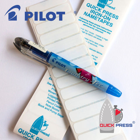 Laundry Kit with Pilot Laundry-Tec Marker & Blank Tapes