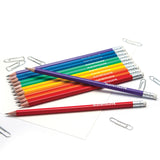 Hashtag # Pencils Embossed with Name