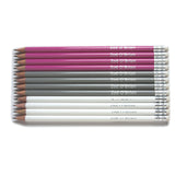 HB Round Pencils Printed with Name
