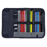 Colouring Pencils in Wrap Case