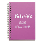 Personalised Notebooks with Pencils