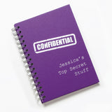 Personalised Notebooks with Pencils