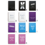 Personalised Notebooks with Pencils