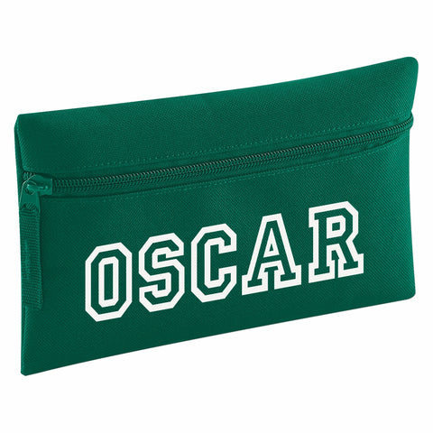 Zip Pencil Case Printed with Name