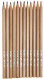 Natural Wood Colouring Pencils Embossed with Name