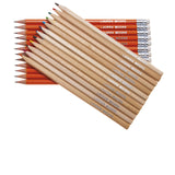 12 Natural Wood Colouring & 12 Graphite Pencils