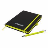 'The Edge' Personalised Notebook and Matching Pen