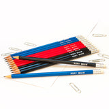 12 Hexagonal HB Pencil Embossed with Name