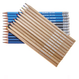 12 Natural Wood Colouring & 12 Graphite Pencils