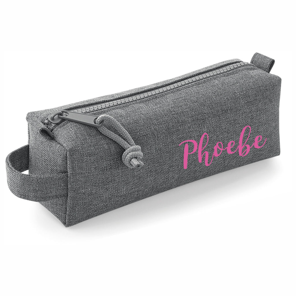 Grey outlet pencil case