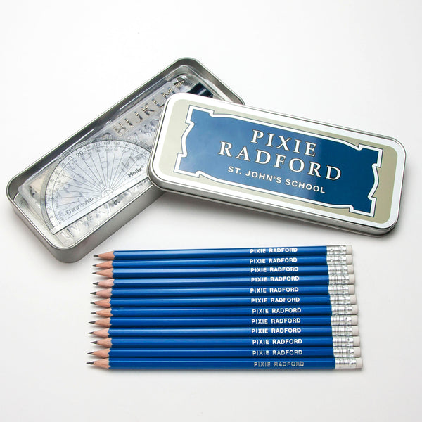 Personalised Oxford Maths Tin Set – That’s My Pencil