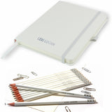 Personalised Notebook with 12 Pencils